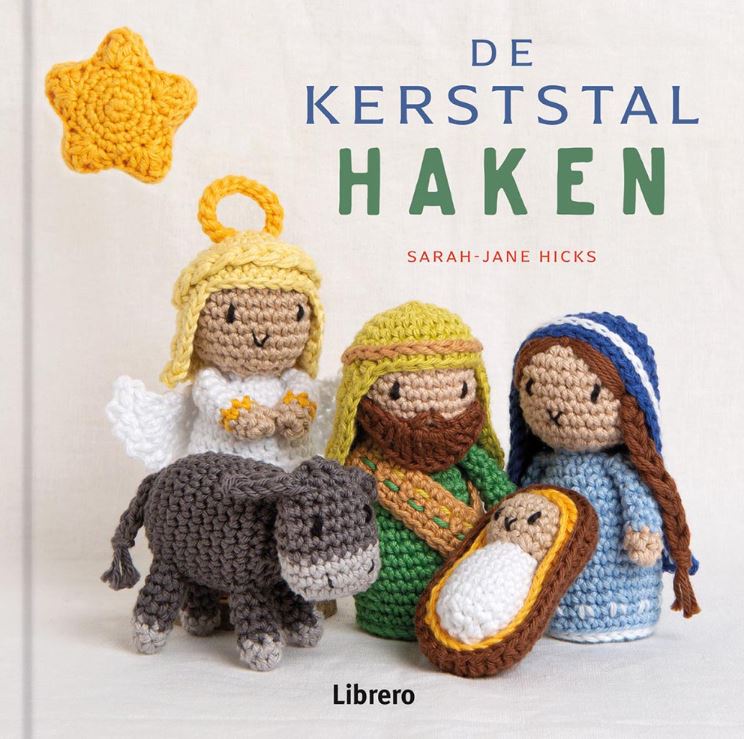 Boek "De kerststal haken - Sarah-Jane Hicks"