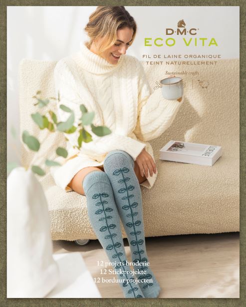 Boek "Sokken patroon boek - DMC Eco Vita"