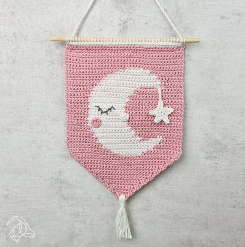DIY Haakpakket - Banner Moon