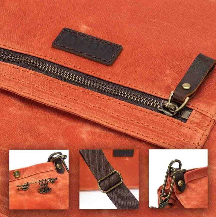 Della Q Makers Canvas 3in1 schoudertas 32x15x28cm