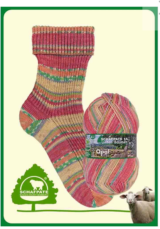 Opal Schafpate 15 Unter Bäumen - 113363 Sleeping Place 425m/100g