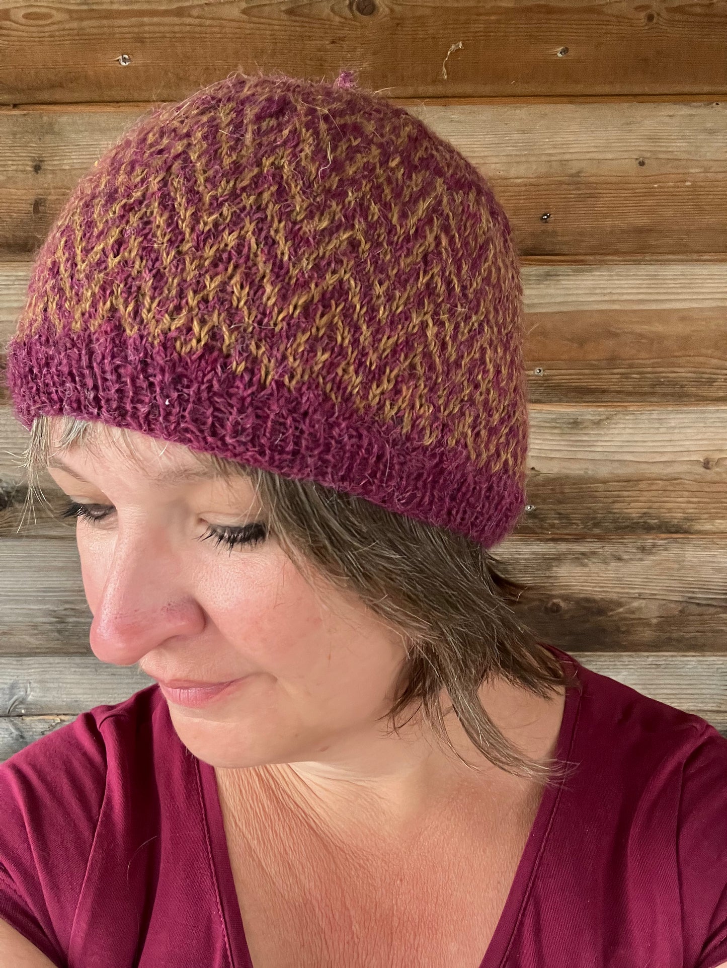 Wolstory Patroon muts BJERG