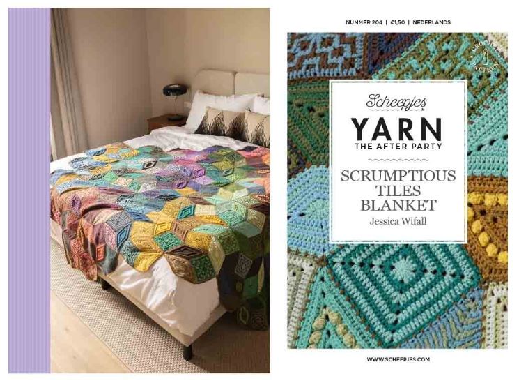 Patroon Scheepjes YARN The After Party - Nr.204 Scrumptious Tiles Blanket