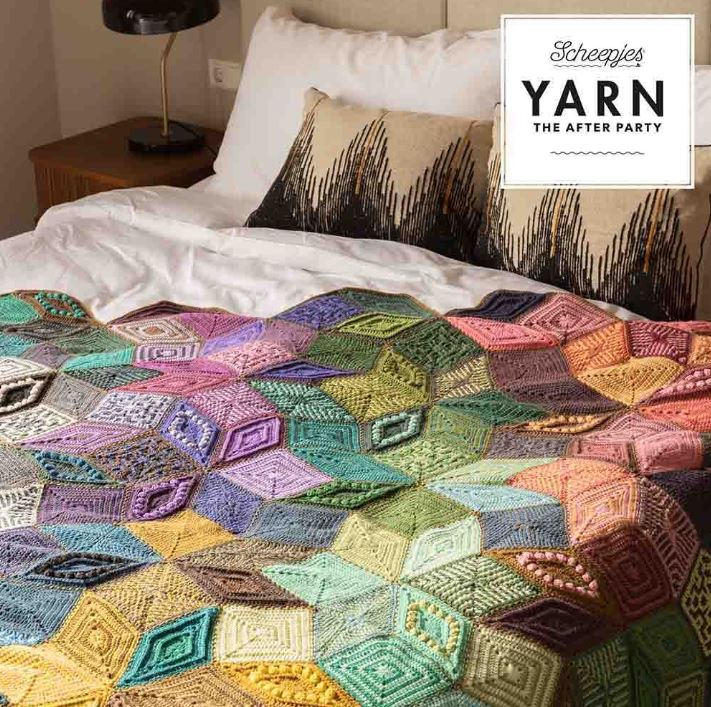 Patroon Scheepjes YARN The After Party - Nr.204 Scrumptious Tiles Blanket