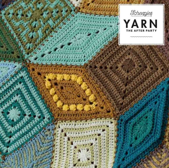 Patroon Scheepjes YARN The After Party - Nr.204 Scrumptious Tiles Blanket