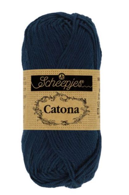 Scheepjes Catona - 124 Ultramarine 125m/50g