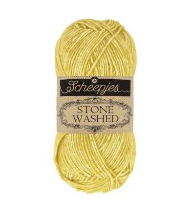Scheepjes Stone Washed - 812 Lemon Quartz 130m/50g