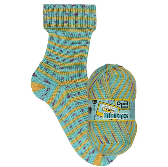 Pakket kousen breien met Addi Unicorn en Opal MixTapes 4-draads