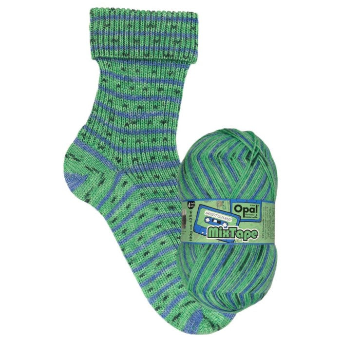 Pakket kousen breien met CrasyTrio en Opal MixTapes 4-draads