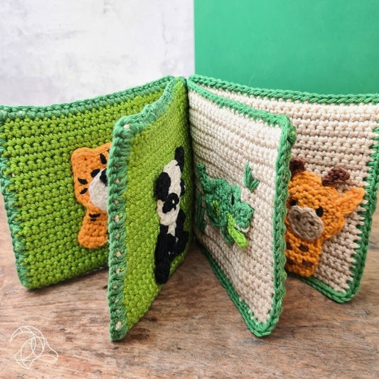 DIY Haakpakket - Soft Book "Jungle"