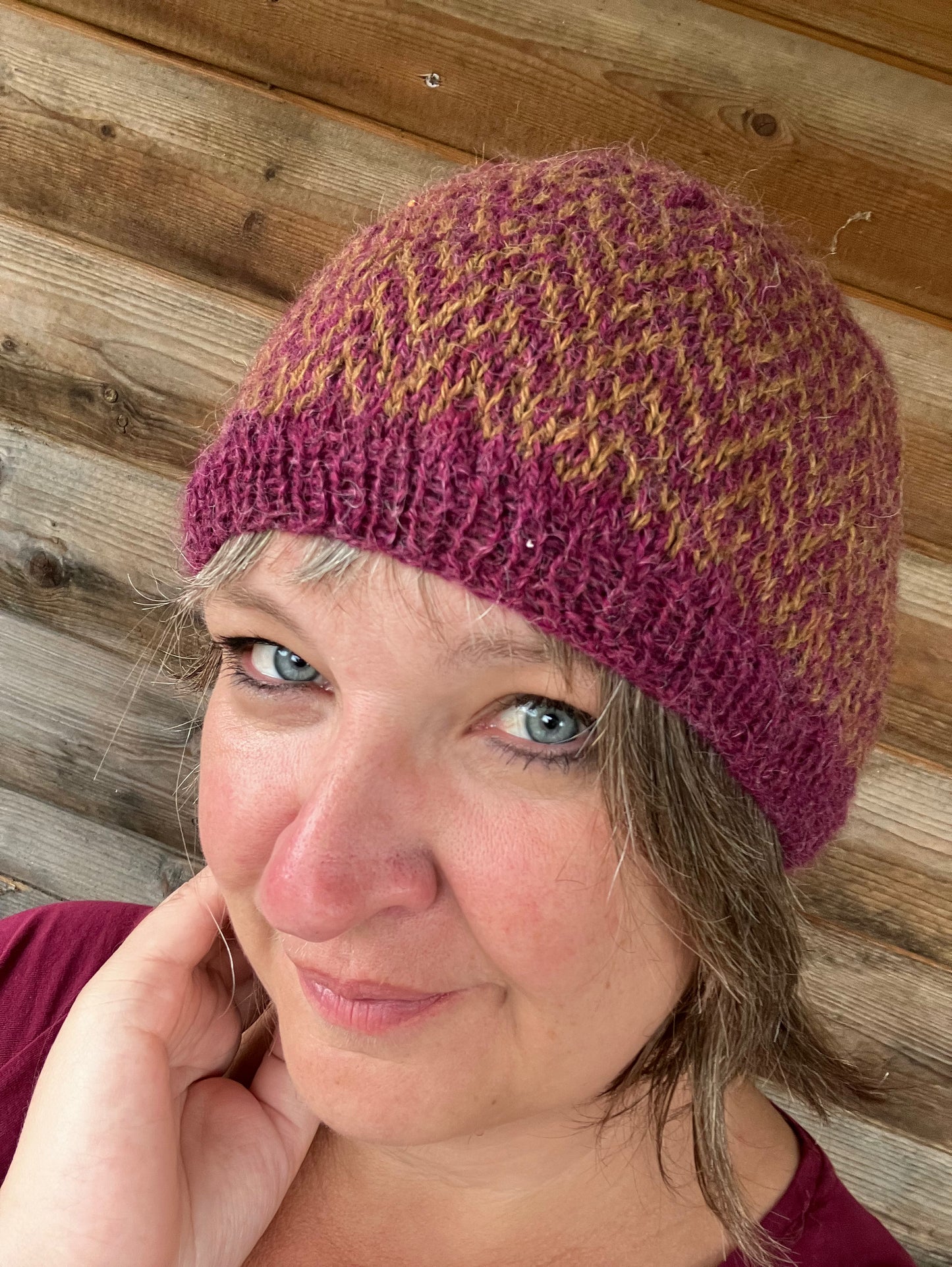 Wolstory Patroon muts BJERG