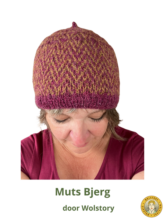 Wolstory Patroon muts BJERG