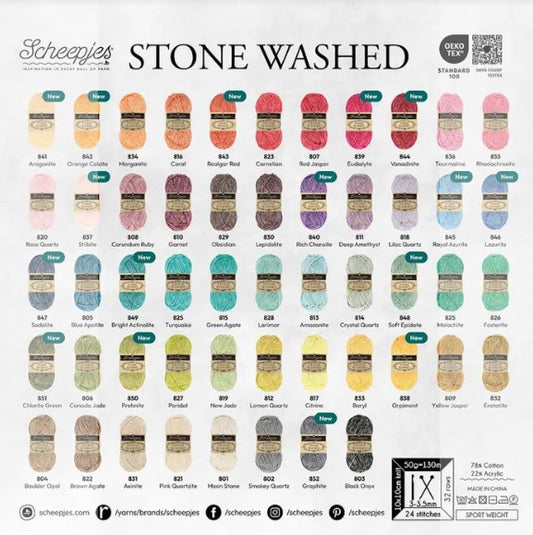 Scheepjes Stone Washed - 130m/50g