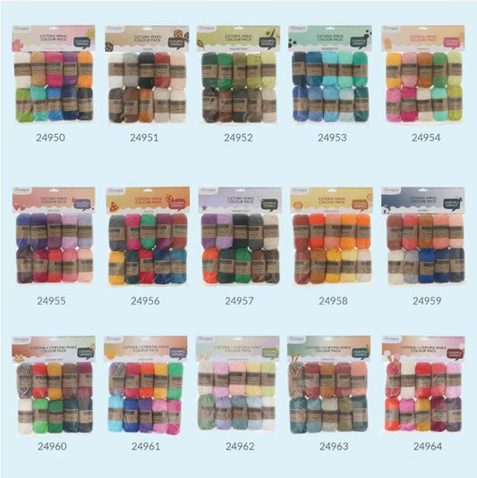 Scheepjes Catona en Chroma colour pack